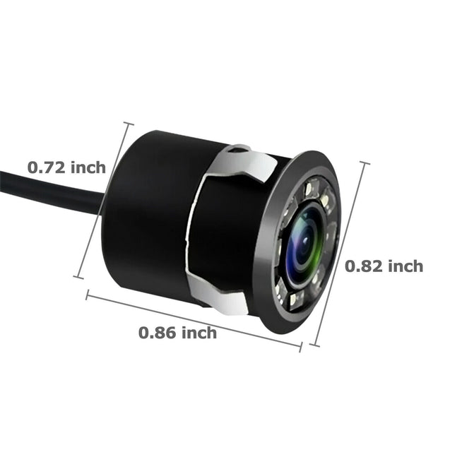 Car Rear View Backup Reverse Camera 170° CMOS 8 LED HD Night Vision Waterproof