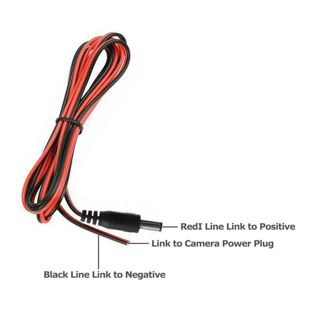 Car Rear View Backup Reverse Camera 170° CMOS 8 LED HD Night Vision Waterproof