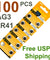 100 PCS LR41 AG3 392 LR736 1.5V Alkaline Battery for Watch Remote