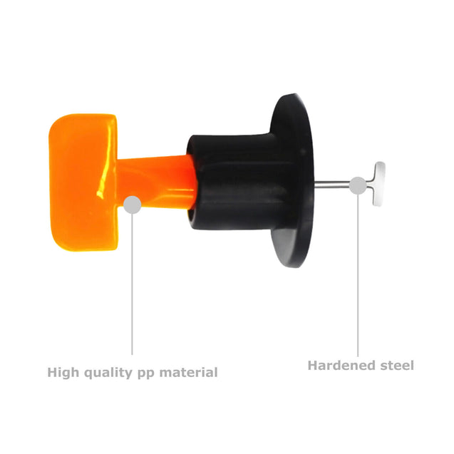 Reusable Anti-Lippage Tile Leveling System Positioning T-lock Floor Tool 50/200x