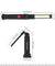 Magnetic Rechargeable COB LED RED Work Light Lamp Flashlight Folding Torch