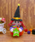 Cute Witch Doll Toys Pumpkin Table Decoration Home Plush Stuffed Doll