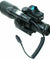 2.5-10X40 Rifle Scope with Green Laser Mini Reflex 3 MOA Red Dot Sight