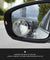 2PCS Side Rear View Blind Spot Mirror HD Universal Auto 360° Wide Angle Convex 