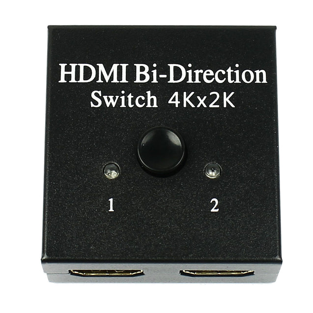 2x1 1x2 Ultra 4K Bi Direction HDMI 2.0 Switch Switcher Hub HDCP 3D 1080p