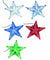 LED Light Up Christmas Tree Topper Star Tree Ornaments Party Home Decor New Year