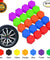 20PCS 19mm Car Hub Screw Cover Car Wheel Nut Lug Dust Cover Caps Bolt Rims Tire