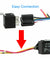 5 Pack 12V 30/40 Amp 5-Pin SPDT Automotive Relay with Wires & Harness Socket Set