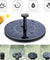 Solar Powered Floating Bird Bath Water Fountain Outdoor Pond Pool Garden Patio