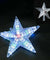 LED Light Up Christmas Tree Topper Star Tree Ornaments Party Home Decor New Year