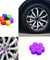 20PCS 19mm Car Hub Screw Cover Car Wheel Nut Lug Dust Cover Caps Bolt Rims Tire