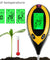 4 in 1 PH Tester Soil Water Moisture Light Test Meter for Garden Plant Seeding