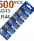 500 PCS LR44 AG13 357 LR1154 1.5V Alkaline Battery for Watch Lighter