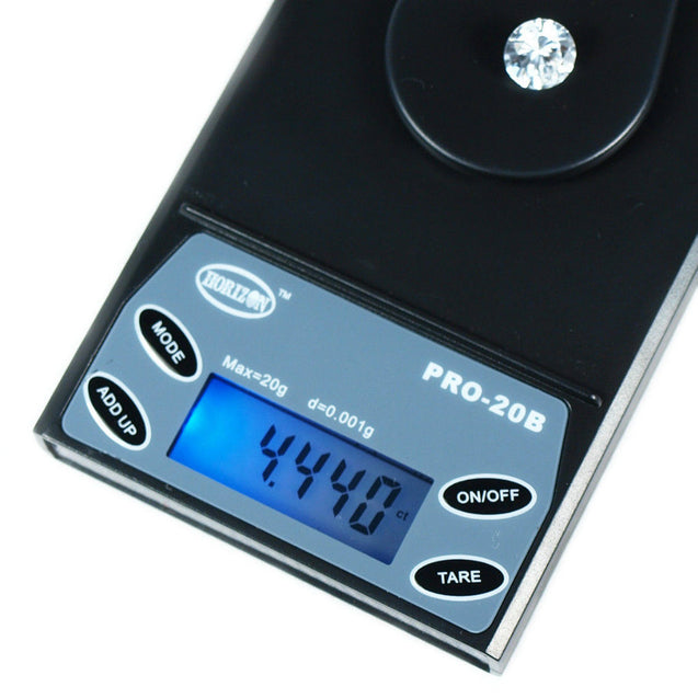 20g x 0.001g 1MG Digital Precision Scale Jewelry Gold Reload Horizon Pro-20B - Anyvolume.com