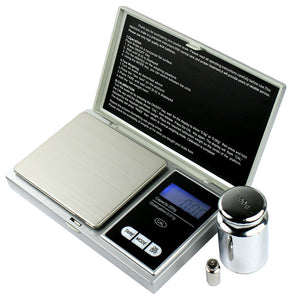 200g x 0.01g Pocket Digital Scale Precision Jewelry Scale - Calibration Weights - Anyvolume.com