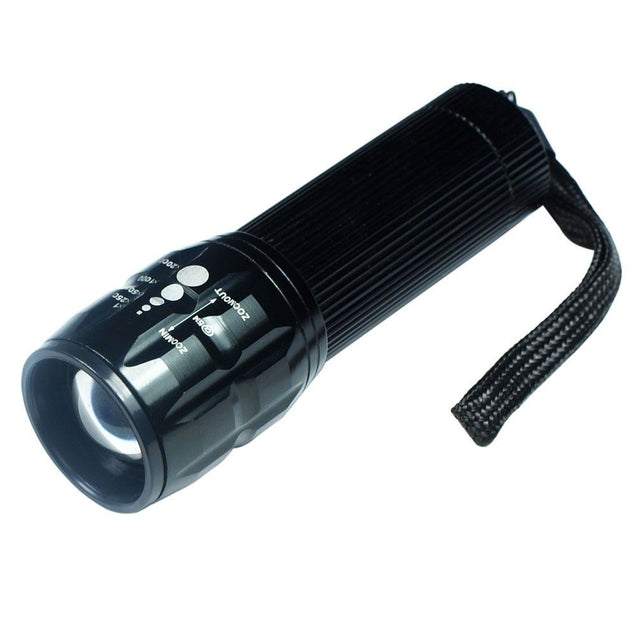 Cycling Bike Bicycle LED Front Head Light Detachable Zoom Flashlight with Mount - Anyvolume.com