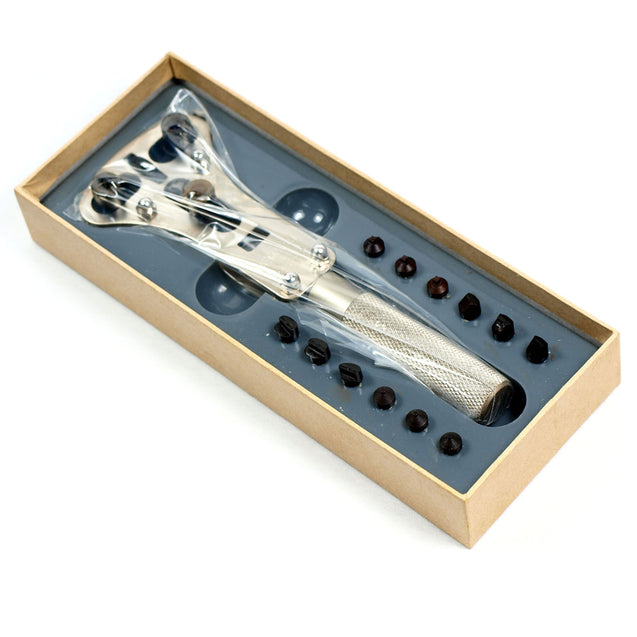 Watch Tool kit - Screw / snap on Watch back Case Opener Remover + Dust Blower - Anyvolume.com