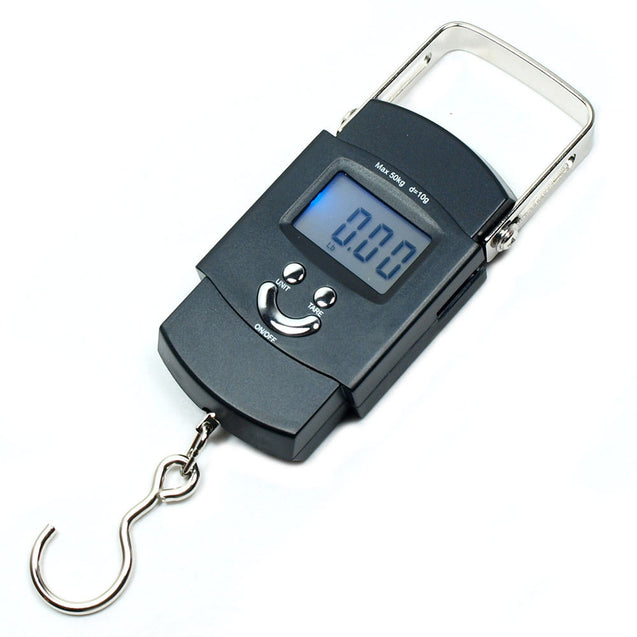 50kg x 10g Digital Hanging Scale 110lbs x 0.02lb portable travel luggage scale - Anyvolume.com