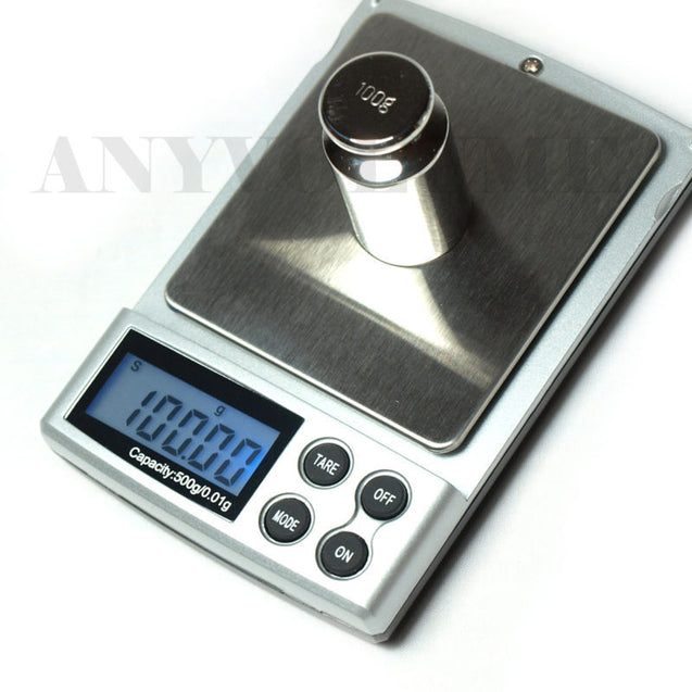 Clearance Horizon DS-19 500 x 0.01g Digital Pocket Jewelry Scale - Anyvolume.com