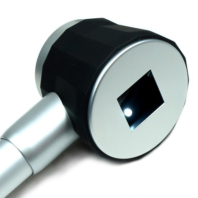 High Quality 10X Optical glass Magnifier Lighted Jeweler loupe w/ Measure Scale - Anyvolume.com