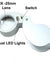 Mini Illuminated 40X - 25mm Jewelers Loupe / Magnifier with LED Lights - Anyvolume.com