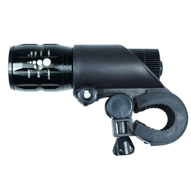 Cycling Bike Bicycle LED Front Head Light Detachable Zoom Flashlight with Mount - Anyvolume.com