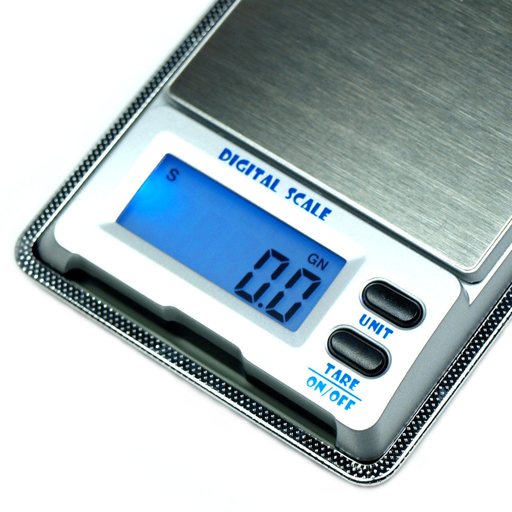 500g/ 0.01g Small Pocket Jewelry Scale, Digital Kitchen Scale with