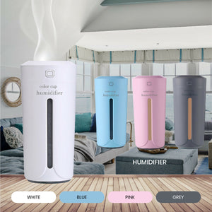 Portable USB Mini Ultrasonic LED Humidifier Air Diffuser Mist Purifier