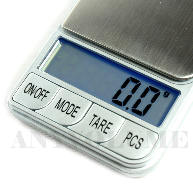 500g x 0.1g Digital Pocket Scale for Precision weighing and PCS Counting - Anyvolume.com