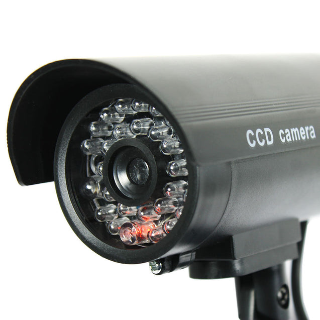 4 Pack IR Bullet Dummy Fake Surveillance Security Camera CCTV with Record Light - Anyvolume.com