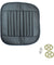 Universal Car Seat Cover PU Leather 3D Breathable Pad Mat for Auto Chair Black - Anyvolume.com