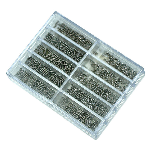 1000 PCS  Stainless Steel Eyeglass and Watch Repair Screw Kit - Anyvolume.com