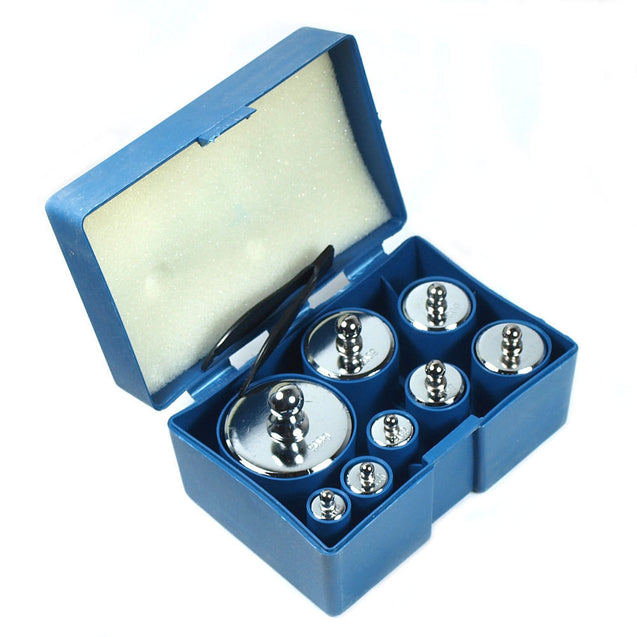 8 pcs calibration weight set 10g 20g 50g 100g 200g 500g -- 1000g  total weight - Anyvolume.com