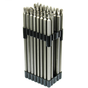 32PC Extra Long 6" Security Bit Tamperproof Set Hex Torx Star Pozi Tri-Wing - Anyvolume.com