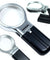 3X Illuminated Magnifier 3" Lighted Magnifying Glass LED Folding Stand - Anyvolume.com