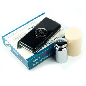 100g x 0.01g High Precision Ultra Mini Digital Pocket Scale +Calibration Weights - Anyvolume.com