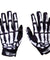 Biker Skeleton Bone Gloves Racing Cycling Motorcycle Mechanics Goth Full Finger - Anyvolume.com