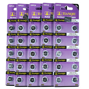 50 PCS LR69 AG6 371 LR921 1.5V Alkaline Battery for Watch Lighter - Anyvolume.com