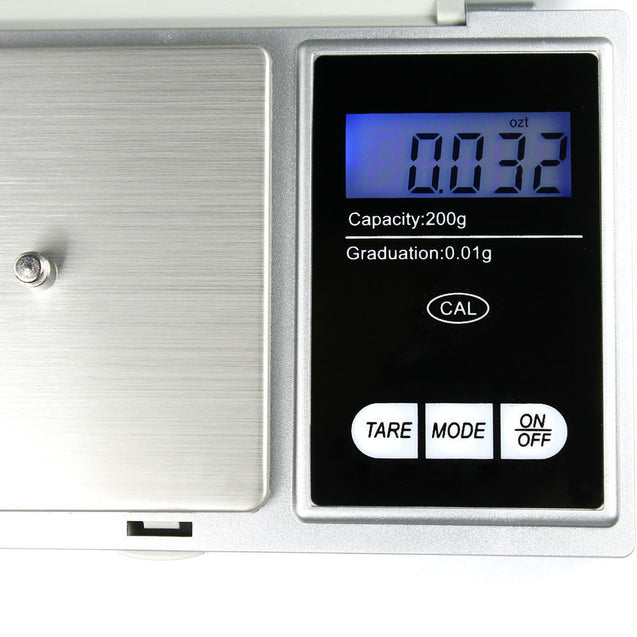 200g x 0.01g Pocket Digital Scale Precision Jewelry Scale - Calibration Weights - Anyvolume.com