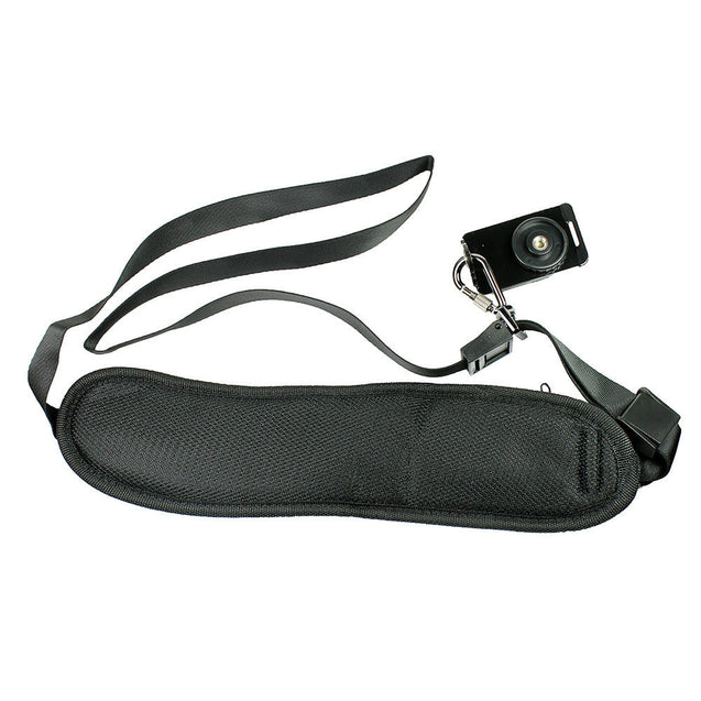 Shoulder Sling Strap Belt for DSLR Digital SLR Camera with Pocket - Black - Anyvolume.com