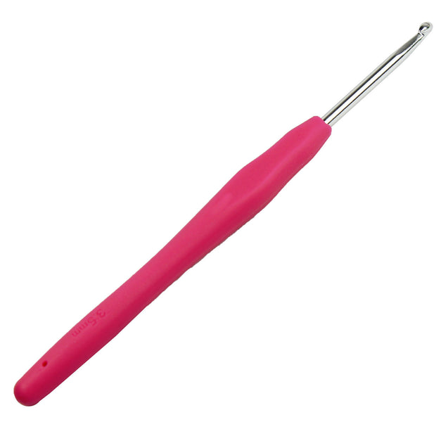 Soft Handle 12 PCS Set Crochet Hooks Needles Knit Yarn Weave Craft Aluminum - Anyvolume.com