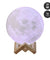 3D Moon Night Light Table Lamp USB Charging Remote Touch Control Home Decor Gift