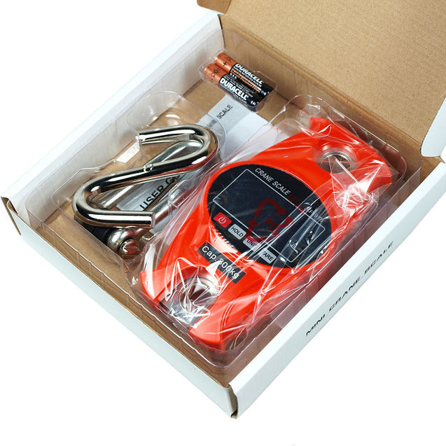 300 KG / 600 LBS Digital Hanging Scale SF918 Industrial Crane Scale - Red - Anyvolume.com