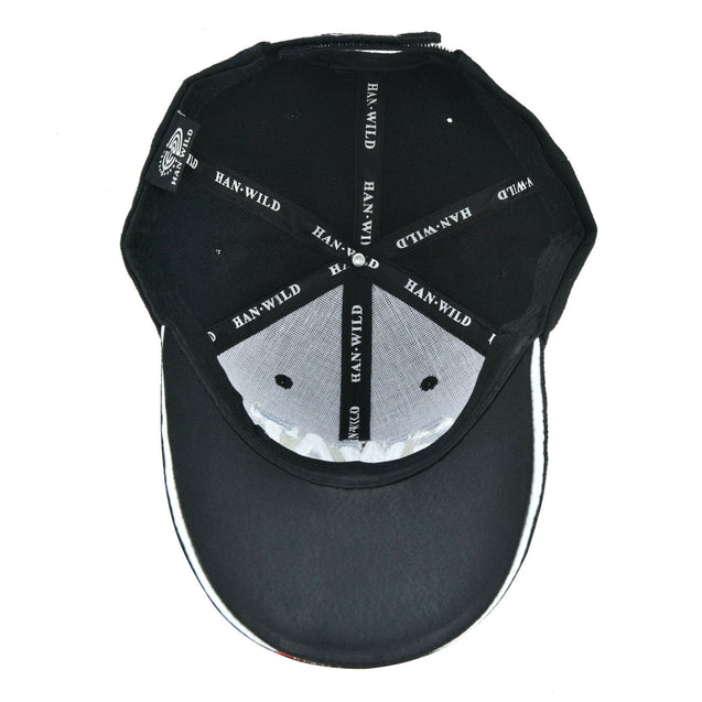 ALL Black SWAT Team Police Officer Embroidered Adjustable Hat Baseball Cap