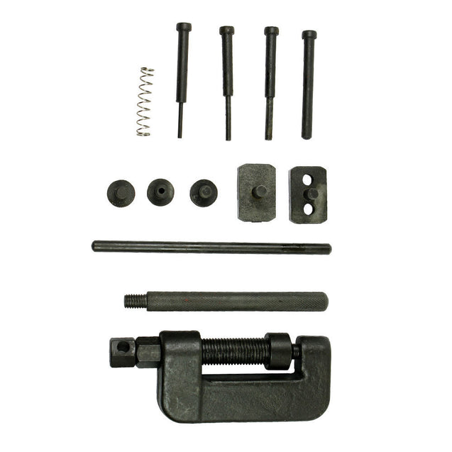 13PCS Chain Cutter Rivet Tool Set Riveting Breaker ATV/Bike/Motorcycle/Cam Drive - Anyvolume.com