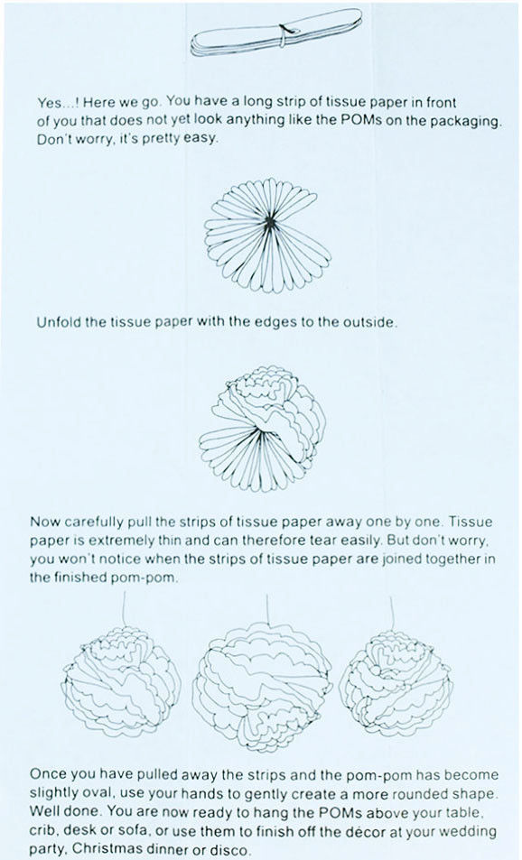 12 PCs Paper Tissue Pom Pom Flower Ball Wedding Birthday Babyshower Party Decor - Anyvolume.com
