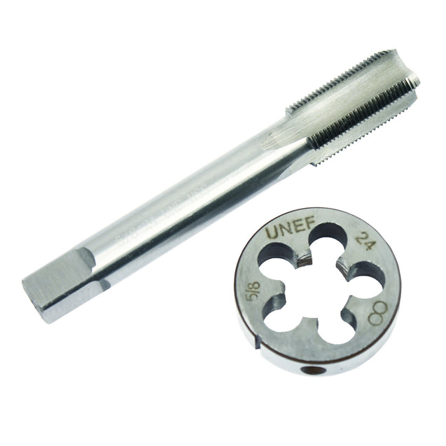 5/8"-24 Tap and Die Set UNF HSS Threating Gunsmithing 5/8" x 24