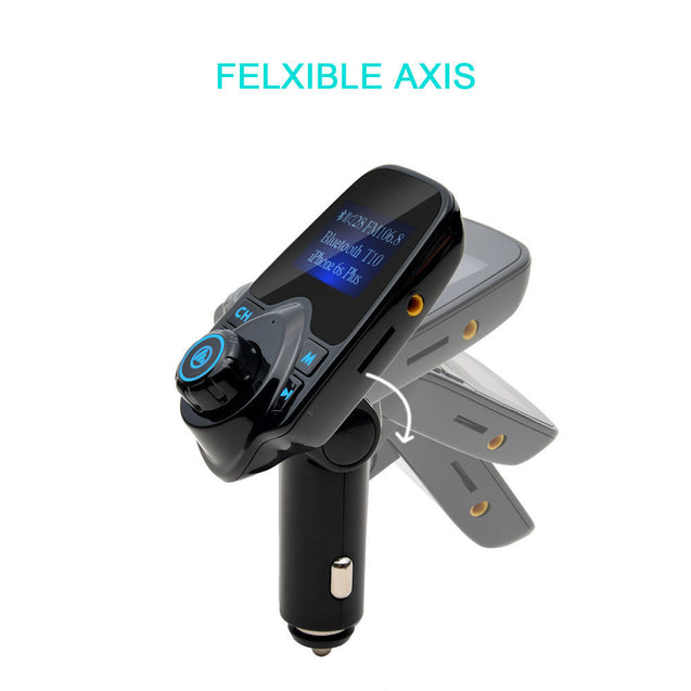 Bluetooth Car FM Transmitter AUX Wireless Radio Adapter USB Charger Mp3 Player - Anyvolume.com