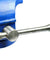 4" Heavy Duty Steel Bench Vise with Anvil - Swivel Locking Base Table Top Clamp - Anyvolume.com