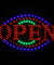Large 23" x 14" Bright LED Neon OPEN Business SIGN with Motion Animation - Oval - Anyvolume.com
